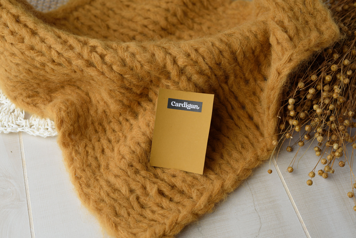 Fuzzy Alpaca Layer in Cardigan