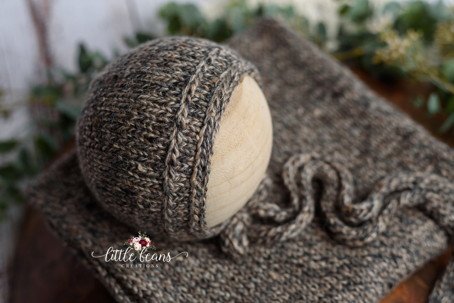 Give Me all the Neutrals Bonnet/Wrap