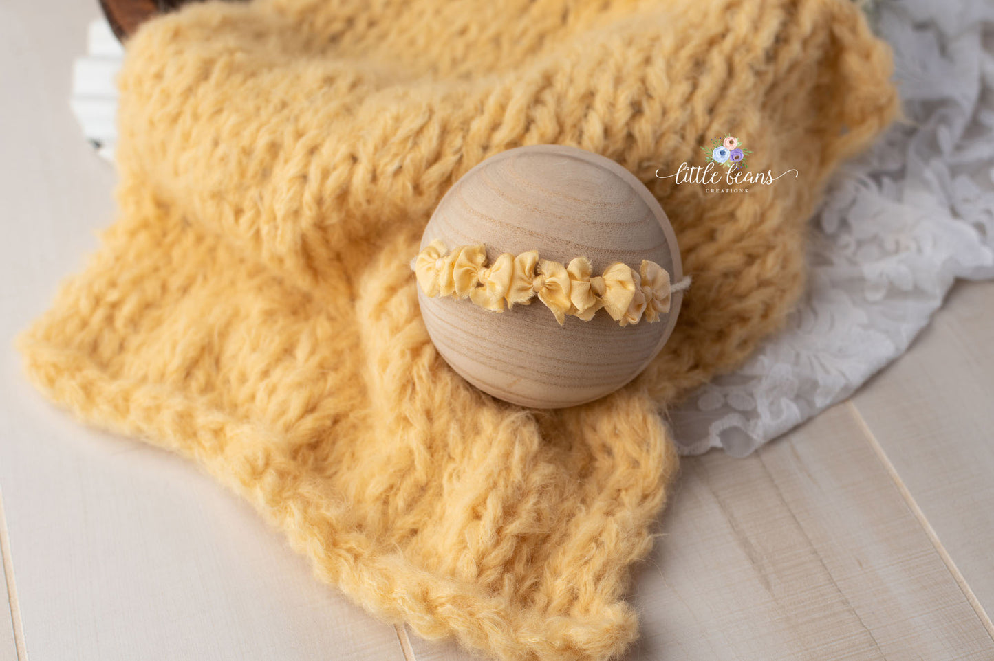 Yellow Silk Bow Tieback or Layer