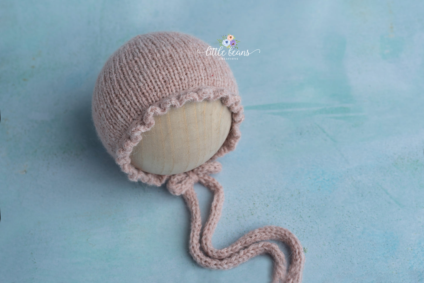Pale Pink Bonnet or Wrap