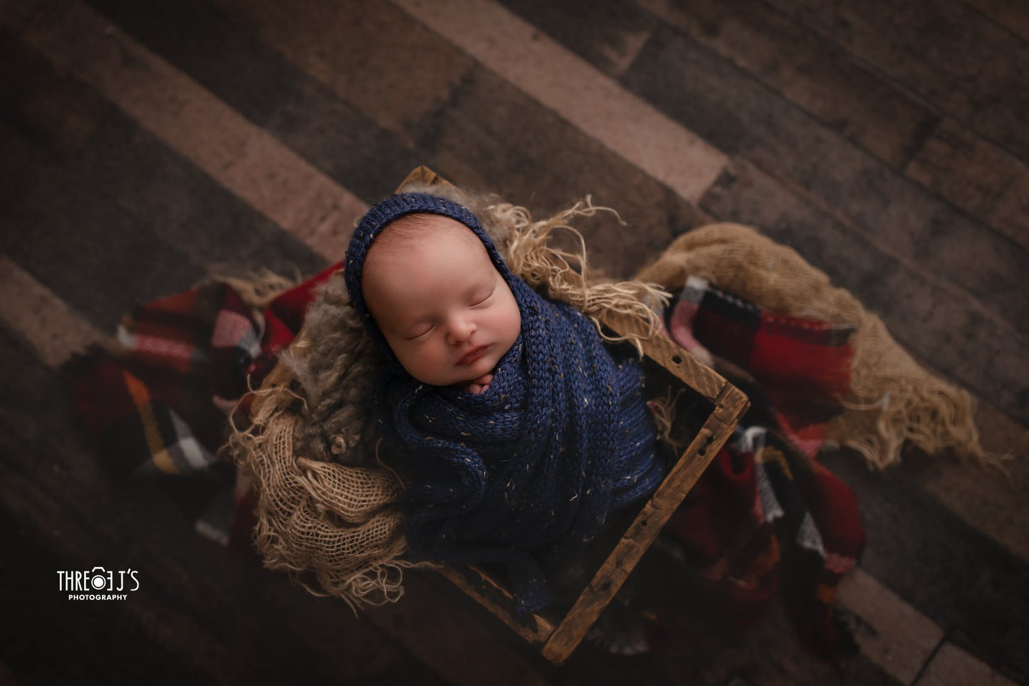 Tweed Alpaca Bonnet and Wrap