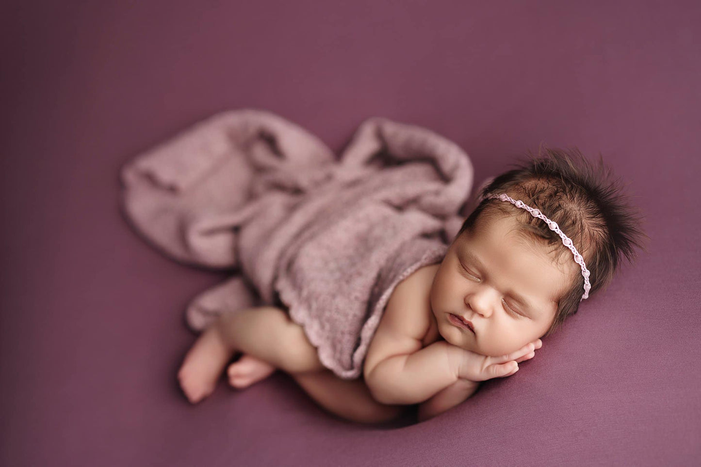 Dahlia Headband in Pink