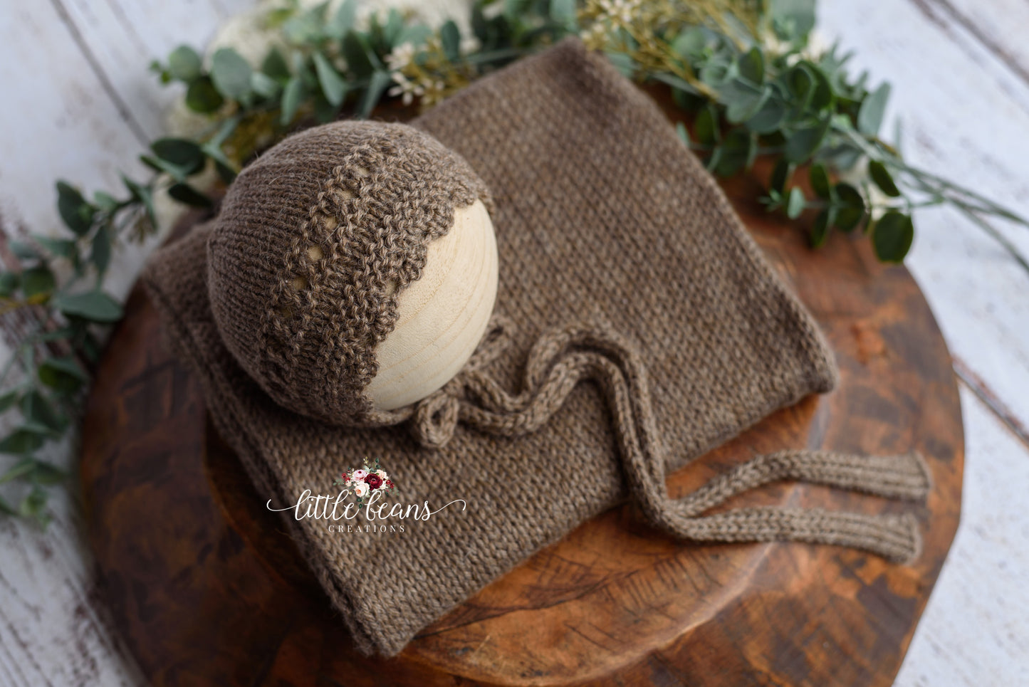 Cocoa Kamila Bonnet/Wrap