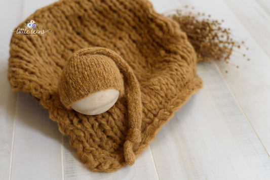 Fuzzy Alpaca Layer or Sleepy Hat
