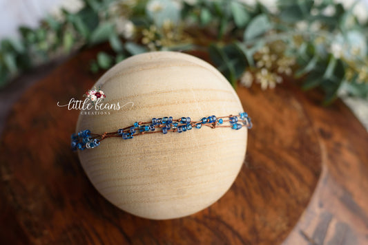 Luna Headband in Blues